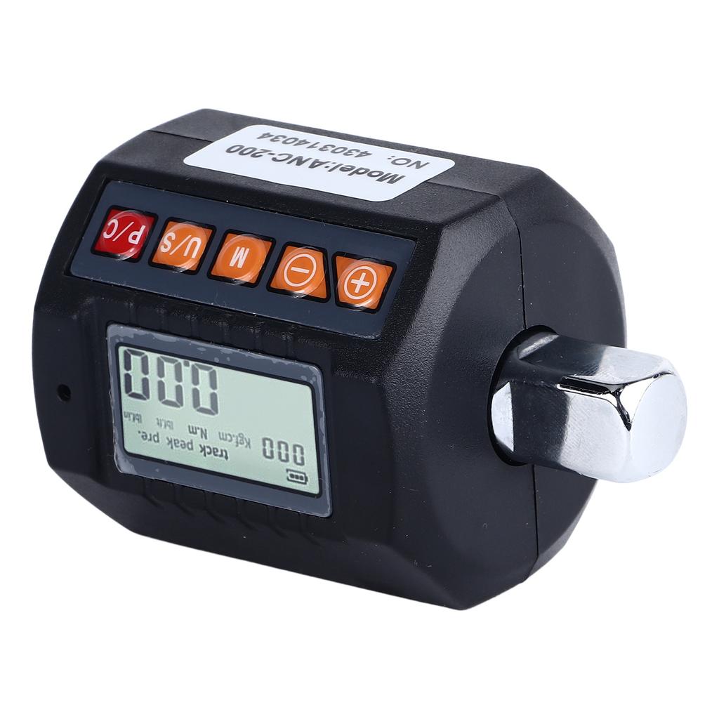Digitalanzeige Drehmomentmesser Ton Licht Alarm Hohe Genauigkeit Tragbarer Drehmomentschlüssel Adapter für Ho
