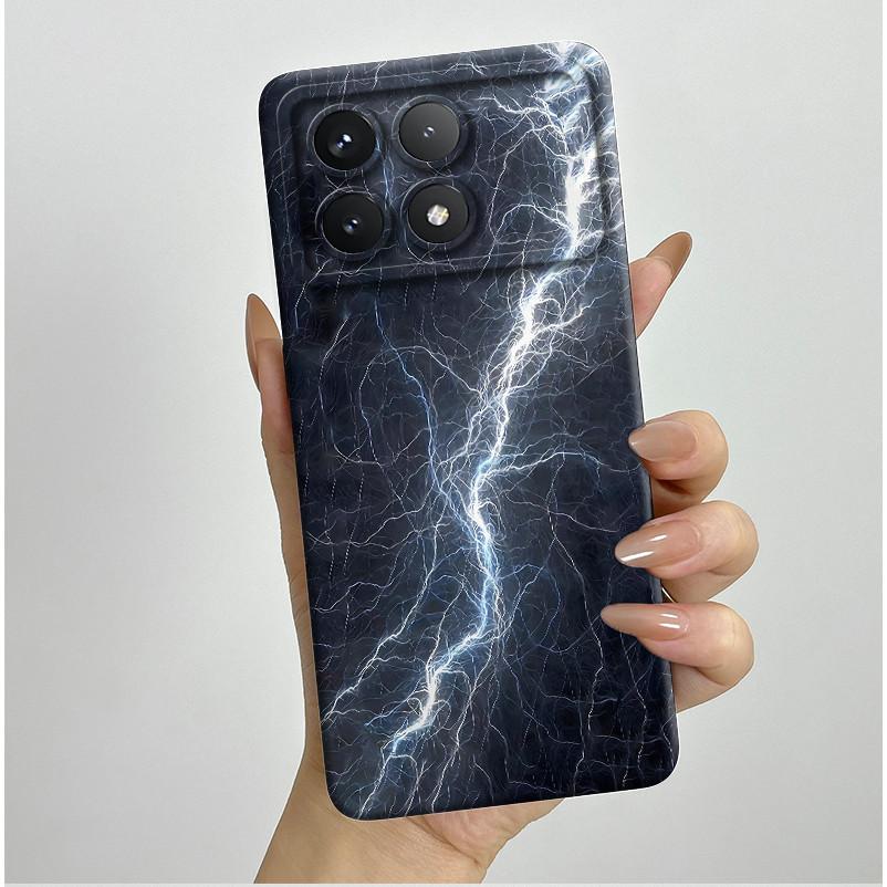 Shockproof Phone Case for Xiaomi Poco F6 Pro 5G Redmi K70 Pro Pretty Butterfly Flower Soft TPU Shell PocoF6Pro Bumper Back Cover