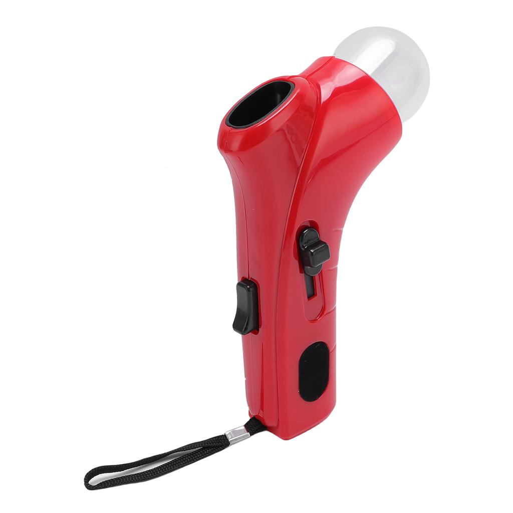 Pet Snack Launcher Thrower Plastic Multifunctional Handheld Dog Treat Feeder Pet Training Interactive Toy Red