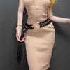 Casual Outfit Tassels Belt Traditional Styles Belt Versatiles Dress Waist Belt for Women Fashion Accessory