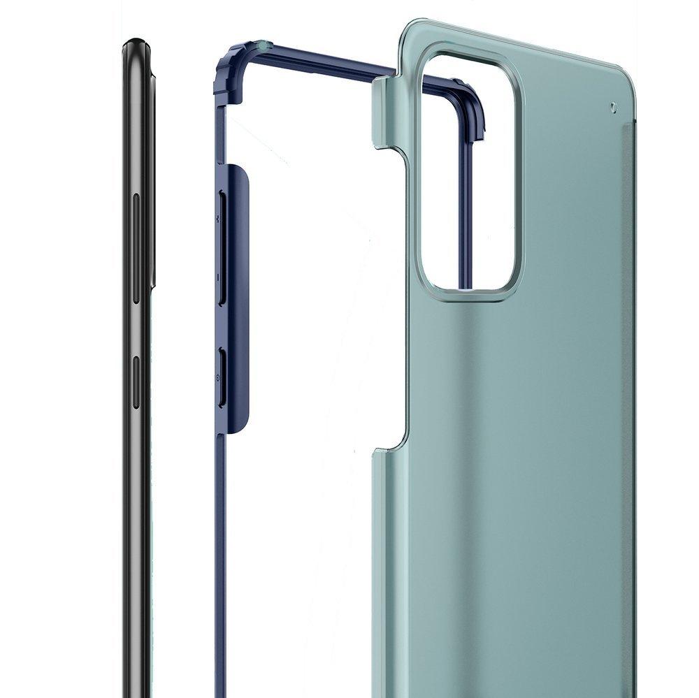ERBORD AntiDrop Matte Hybrid Case for Samsung Galaxy A72 5G, Blue