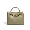 Bow Bag Fashion Woven Handbag Square Shoulder Messenger Women'S Bag