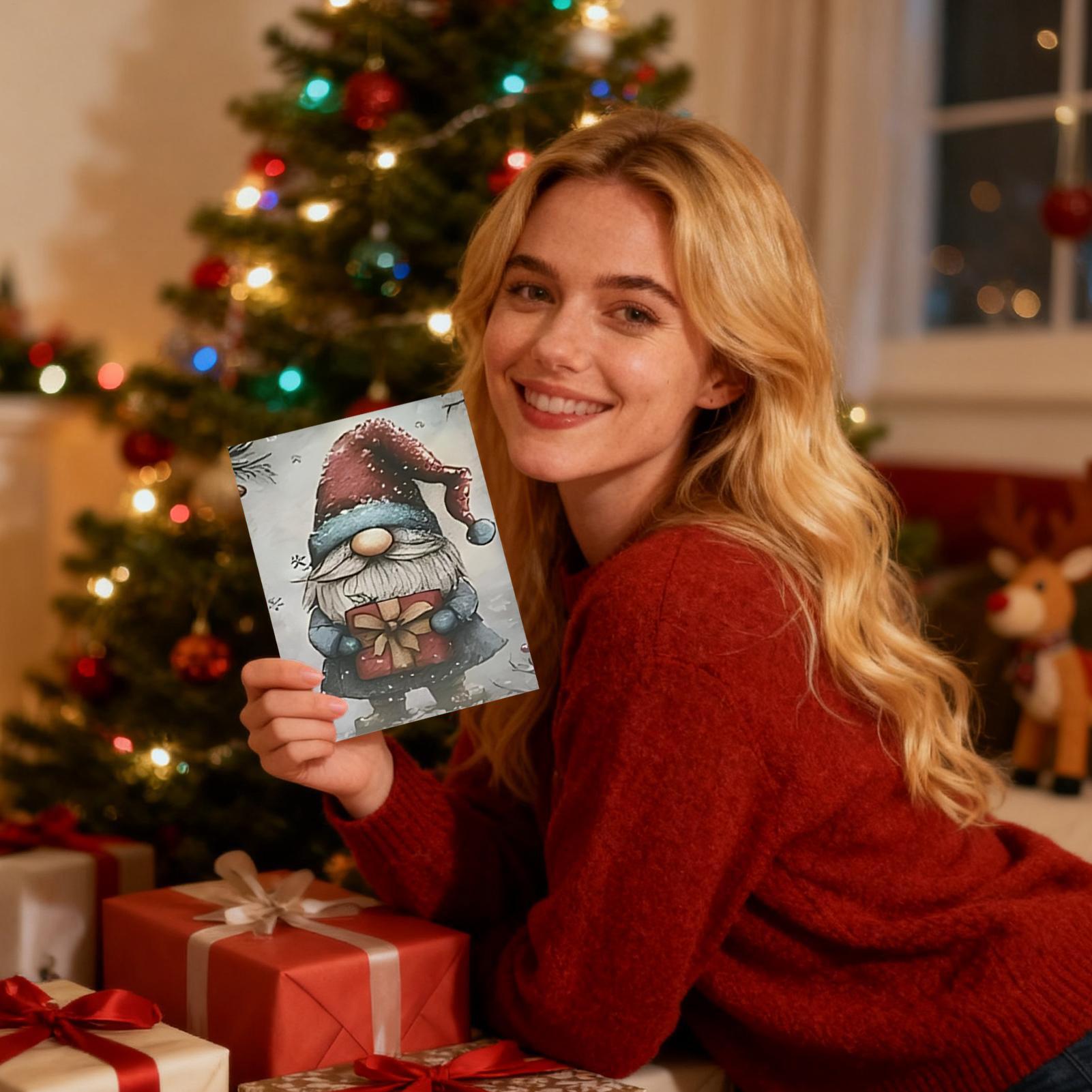 

Рождественские открытки 20 штук Спасибо Приглашения Рождественские открытки Для студента Ребенка Друга Семьи Дочери Сына Учителя День благодарения CHINA