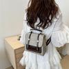 Niche Women's 2024 Fashion High-End Retro Backpack & Versatile Crossbody Handbag