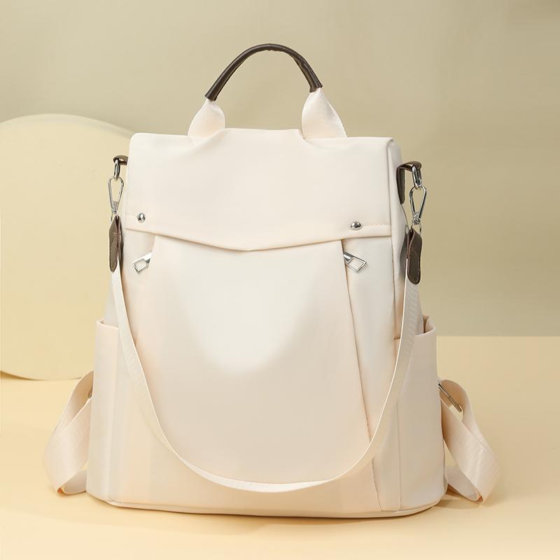 Anti-Theft Backpack Women's Nylon Travel Bag Multifunctional Lightweight Shoulder Bag