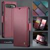 For Google Pixel 10 Pro/10/9 Pro/9 Case CASEME 023 Series RFID Blocking Leather Wallet Stand Phone Cover