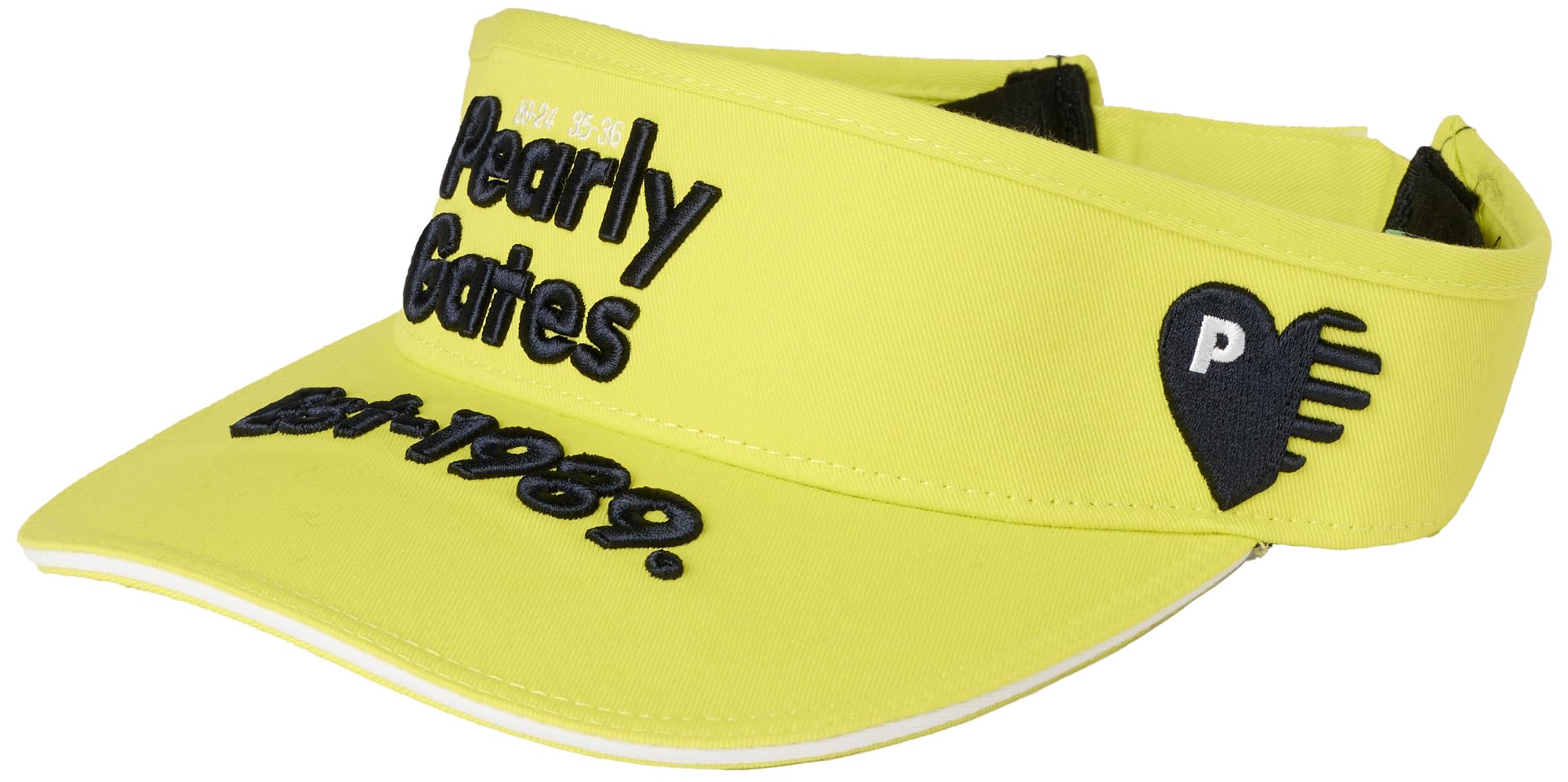 

Unisex Sun Visor History Logo Hat Golf FR [Pearly Gates] (New Pattern) / / 053-5187102 130_Lime