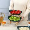 Modern Style Snack Dish Plastic Material Candy Dish Fruit Basket Fruit Plate  Candy Display