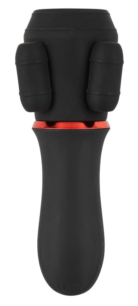 Rebel - Masturbator with 2 Motors and 10 Vibration Modes 17 Cm