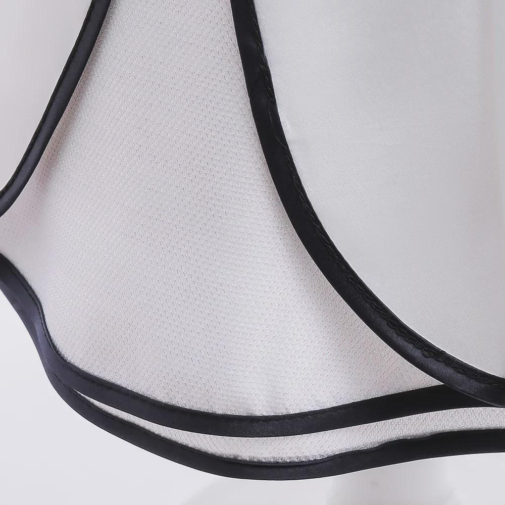 Φόρεμα Πριγκίπισσας Γενεθλίων Δυτικού Στυλ για Κορίτσια: Μαύρο & Λευκό Φόρεμα Παρανυφάκι για Μικρά Παιδιά