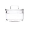 Bamboo Cover Fresh Salad Bowl Lid Airtight Snack Bin Elegant Stacking Tea Jars  Candy