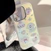 Gilded Cartoon Dessert Puppy Suitable for Iphone15 Mobile Phone Case 16Promax Electroplating Laser Hard Creativity