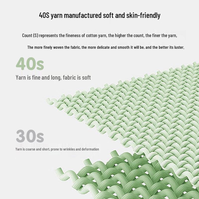 Yiershuang Men's 100% Cotton 3-Layer Thick Thermal Set