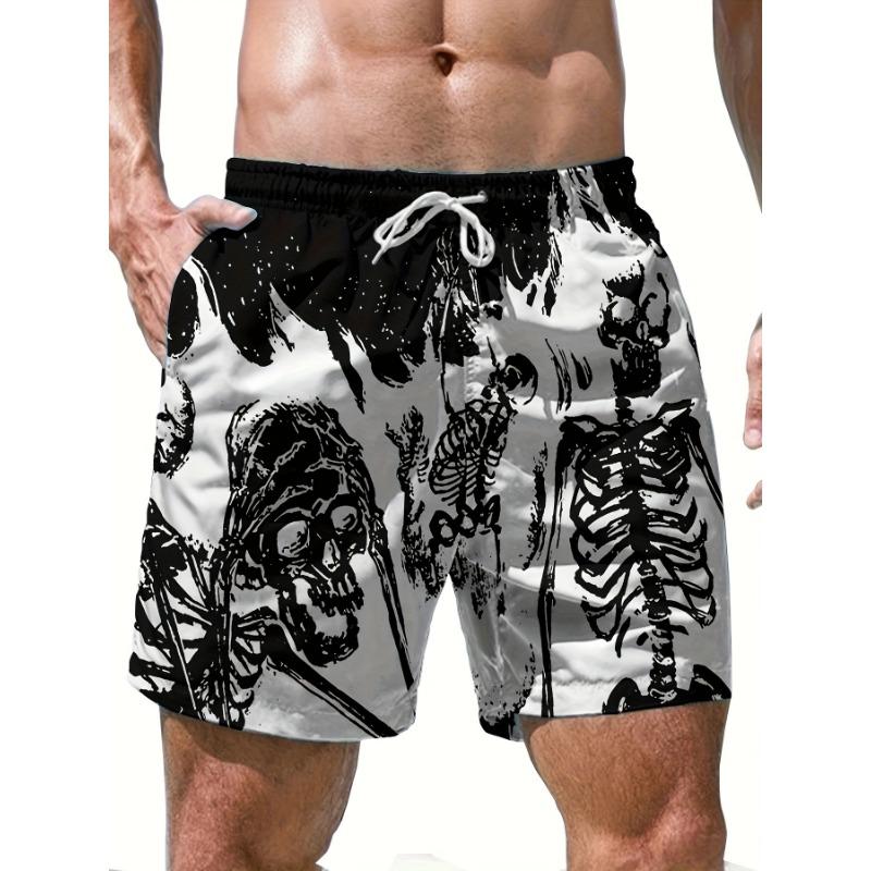 3D Digital Print Men s Fashion Sports Beach Shorts S