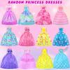135 Pcs Doll Clothes and Accessories with Doll, Princess Gowns, Fashion Dresses, Slip Dresses, Top, Pants, Jumpsuit, Swimsuits, Shoes, Hangers, Doll