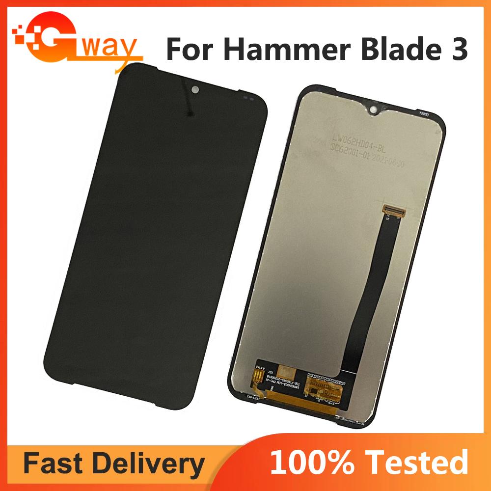 

LCD Screen and Digitizer Full Assembly For myPhone Hammer Blade 3