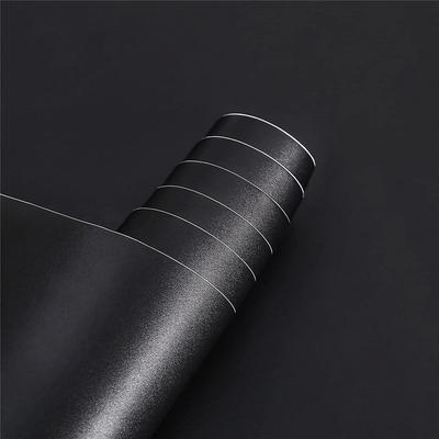 Šířka 80 cm Matná černá tapeta Vinyl Samolepicí podložka do polic Zásuvka Slupovací a nalepovací Pracovní deska Odnímatelné nástěnné kontaktní papíry