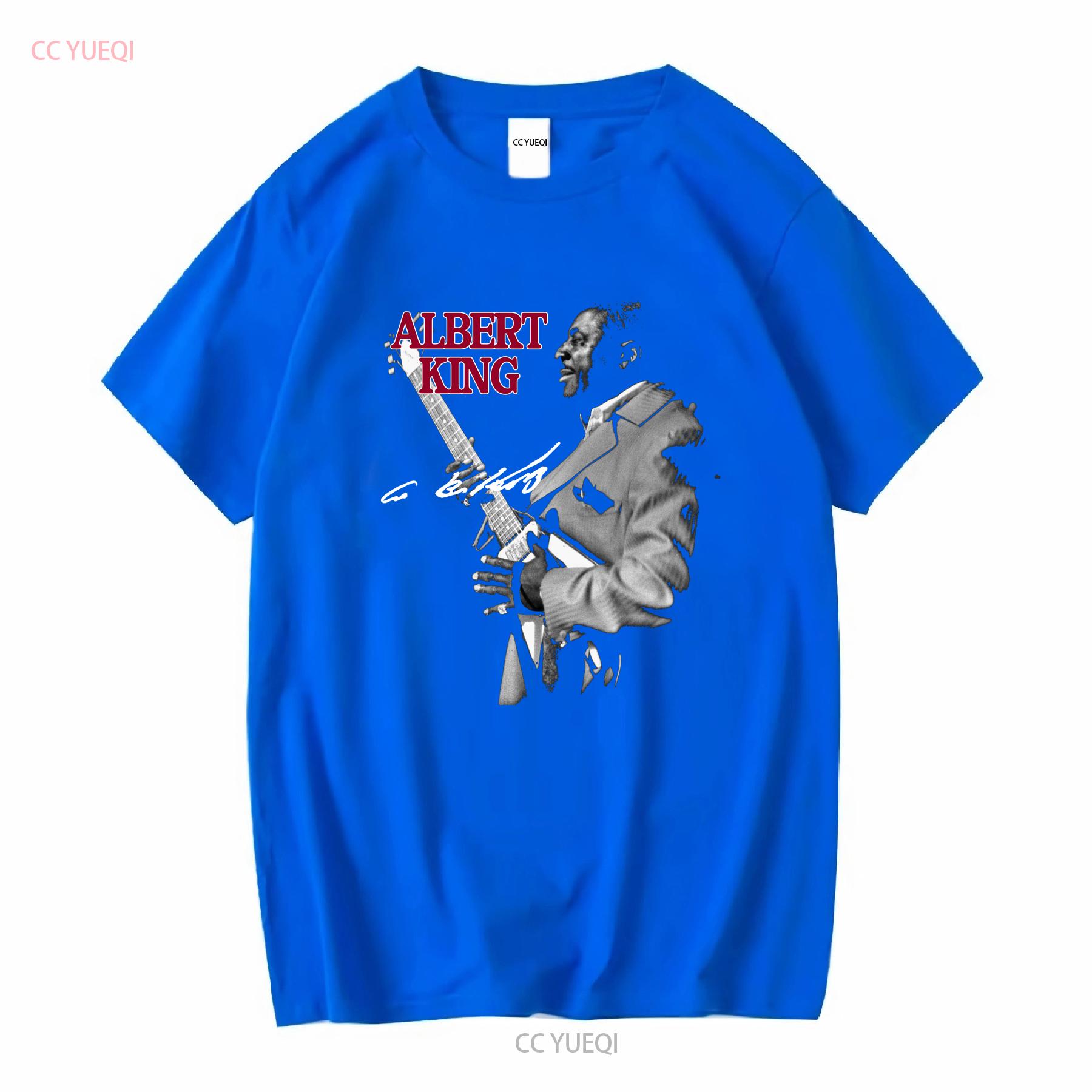 

Albert King T Shirt Mens S 5XL Cotton vintage Washed fashion designer clothes Top For Everyday Wear Comfortable Slightly S