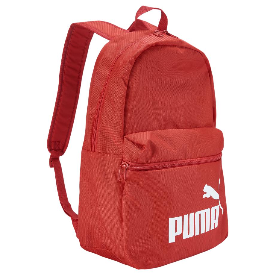 Puma Sports Casual Commuter Printed Backpack Fabric Unisex Backpack Red 09116416 Red