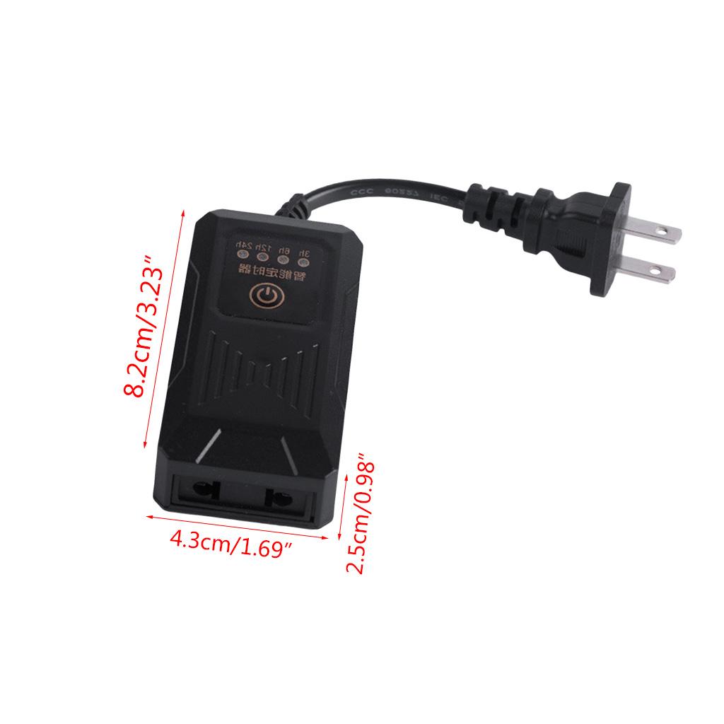 Controlador Regulador LED Temporizador de Luz Digital para Acuario Peces para Iluminación de Tanque