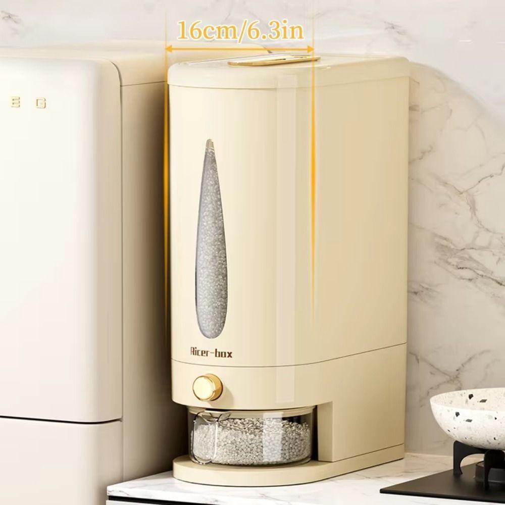 Sealed Kitchen Rice Storage Box BPA-Free Cereal Container Rice Storage Bin Cereal Bucket