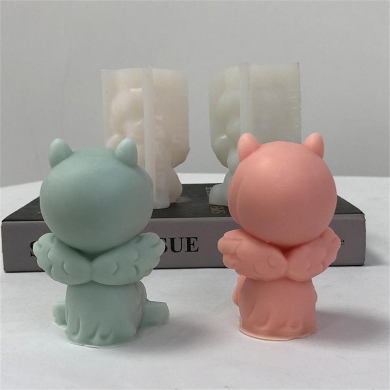 Candle Jar No Odor Health And Safety Creative Angel Girl Jewelry Silicone Mold Non-toxic Harmless Silicone Candle Mold