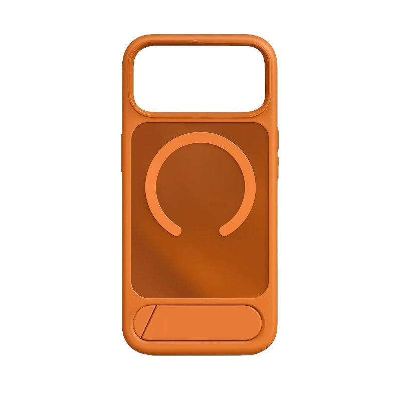 Matte Magnetic Anti-Drop Phone Case with Stand for iPhone 17 Pro Max