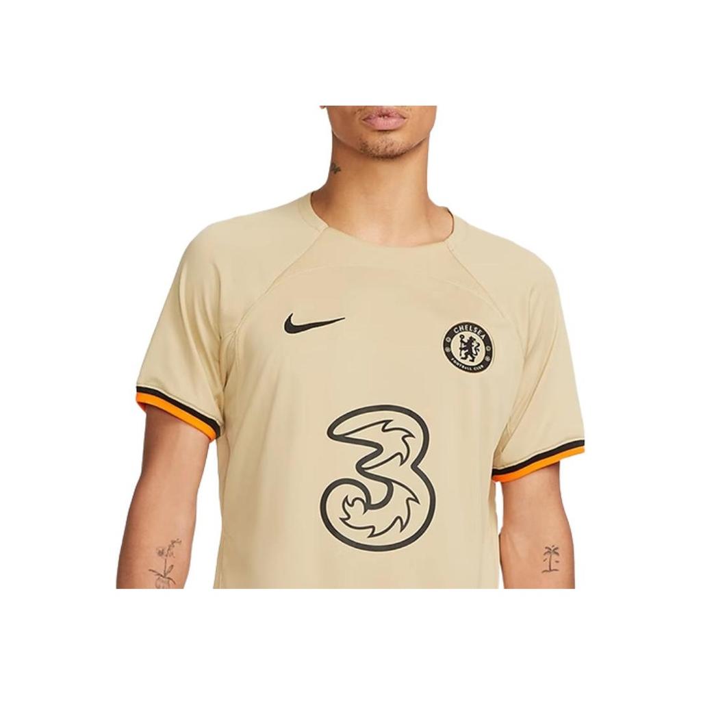 Nike Chelsea Third Kit Soccer Jersey, Fan Edition 22/23 Men Tops Apricot DN2712-253