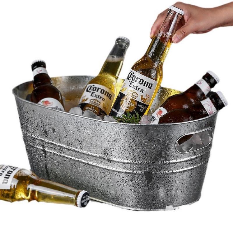 Großer Eisbehälter für Wein, Champagner und Bier