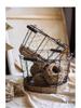 Juhan Retro Iron Wire Handbag Storage Basket - American Country ZAKKA Sundries Decor