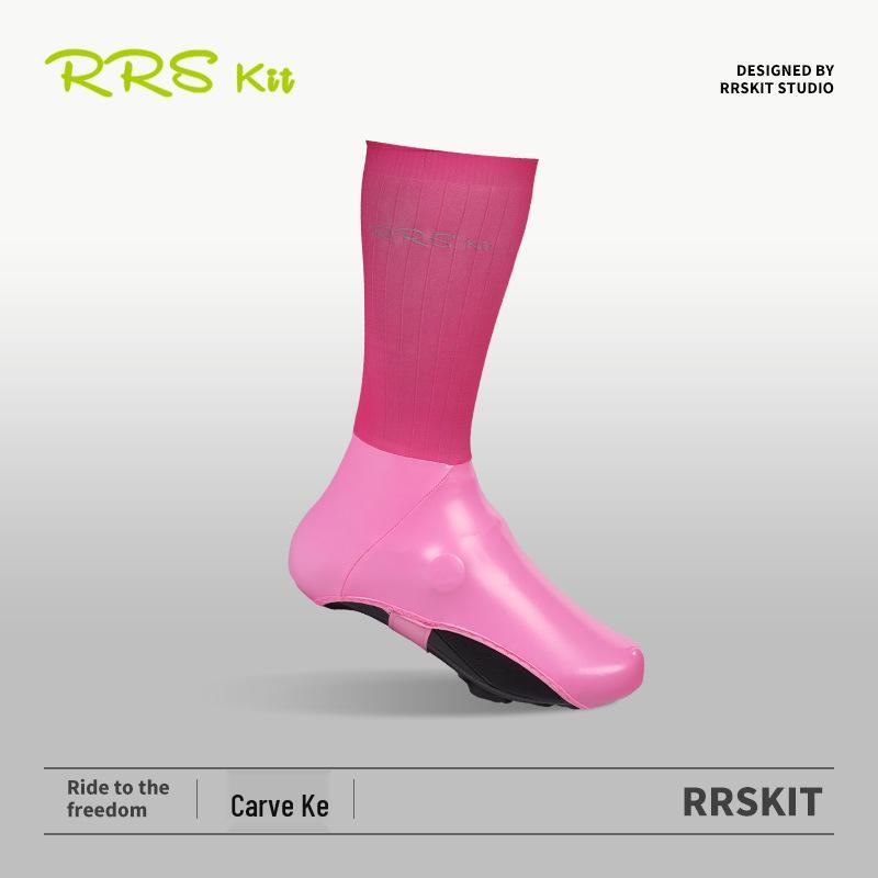 RRSKIT Windproof & Rainproof Cycling Shoe Covers – Breathable, High Elastic Fit for Mountain & Road Biking