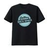 Camiseta Vintage Lavada Casual Versátil Elástica Estilosa Moda Streetwear Inspirada em Food Chain Magnate Golden Duck Diner