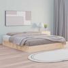 Vidaxl Bed Frame, 160X200 Cm, Solid Wood