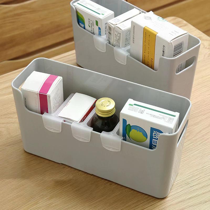 10pcs Refrigerator Storage Partition Board Fridge Kitchen Organizer Home Divider Storage Splint Kitchen Bottle Can Shelf Rack