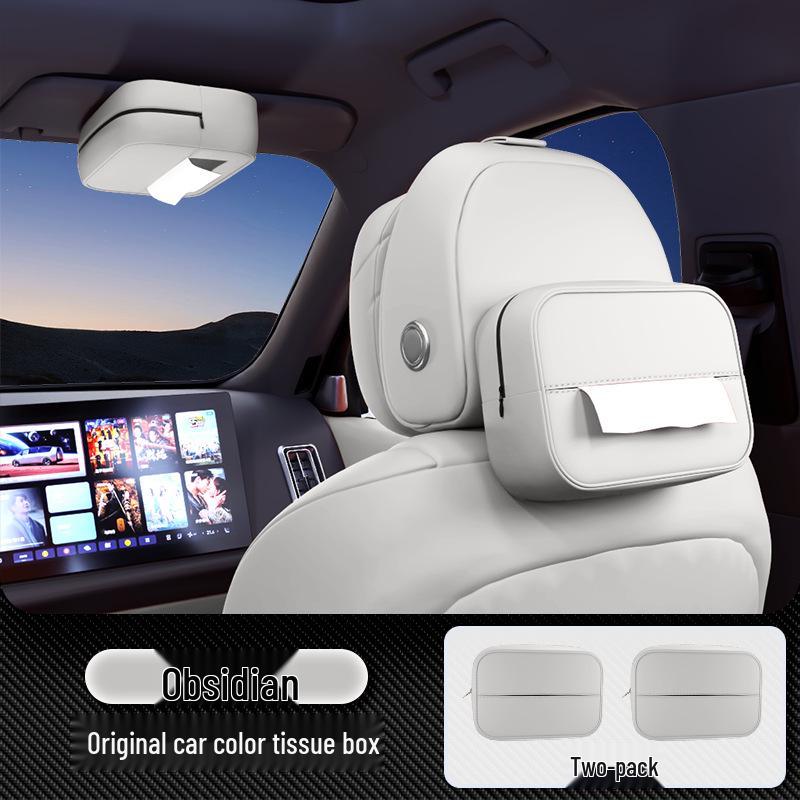 Compatible with Galaxy Star Shine 8 Car Tissue Box, New Model Seat Hanging Tissue Holder, Interior Paper Box