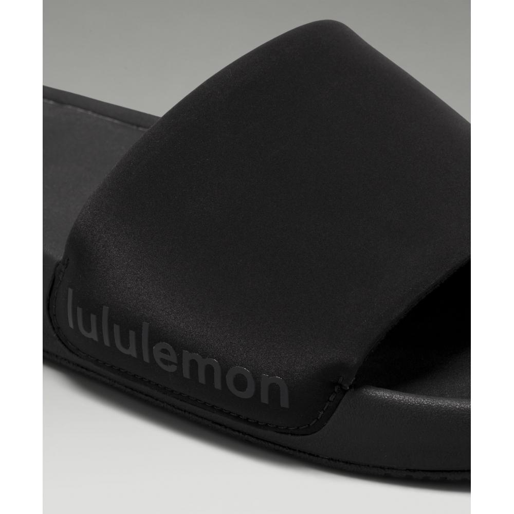 Lululemon Men S reStfeel Slide Black Graphite Grey