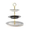 Francfranc Tweed Cake Stand, Black