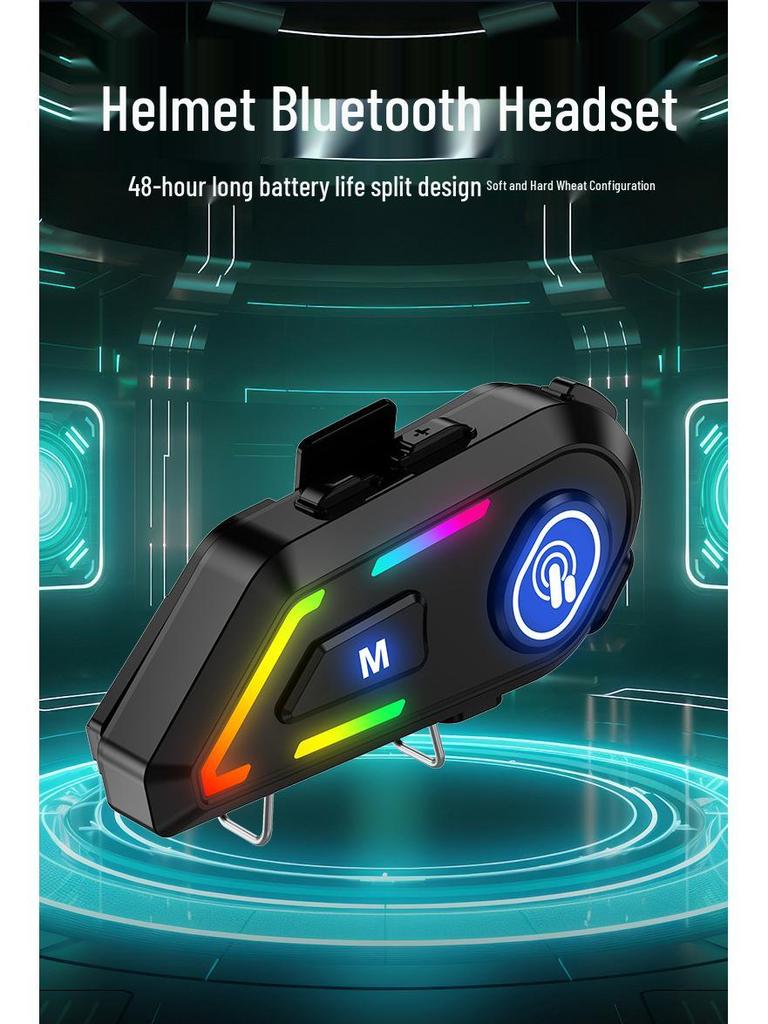 New Arrival Waterproof Bluetooth Motorcycle Helmet Earphones with Noise Cancelling & Auto Answering Feature