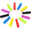 Silicone Straw Tips,Multicolored Food Grade Silicone Straw Tip Covers Fit for 8mm Wide Stainless Steel Straws And Glass Straws