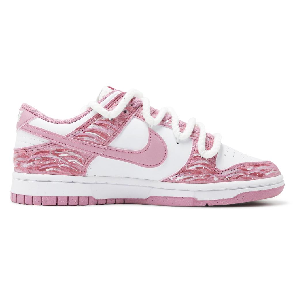Nike Dunk SSS Manufacturing, Falling Moon Odolné proti oděru Odolné proti oděru Nízké Skateboardové boty Dámské Růžové DD1873-112(Tým138-)