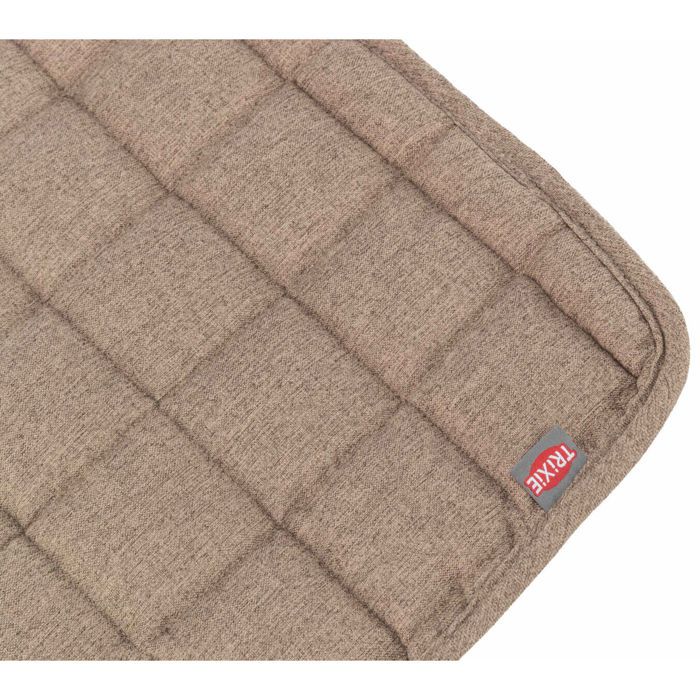 Matelas pour chien - TRIXIE - Caliente - Marron - 100×70 cm - Carré