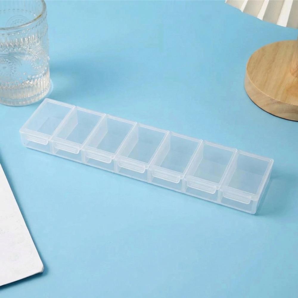 New Hot 7 Day 7 Grids Weekly Premuim Tablet Large Pill Organizer Portable Box Travel Pill Case for Medicine Vitamins & Fish Oils
