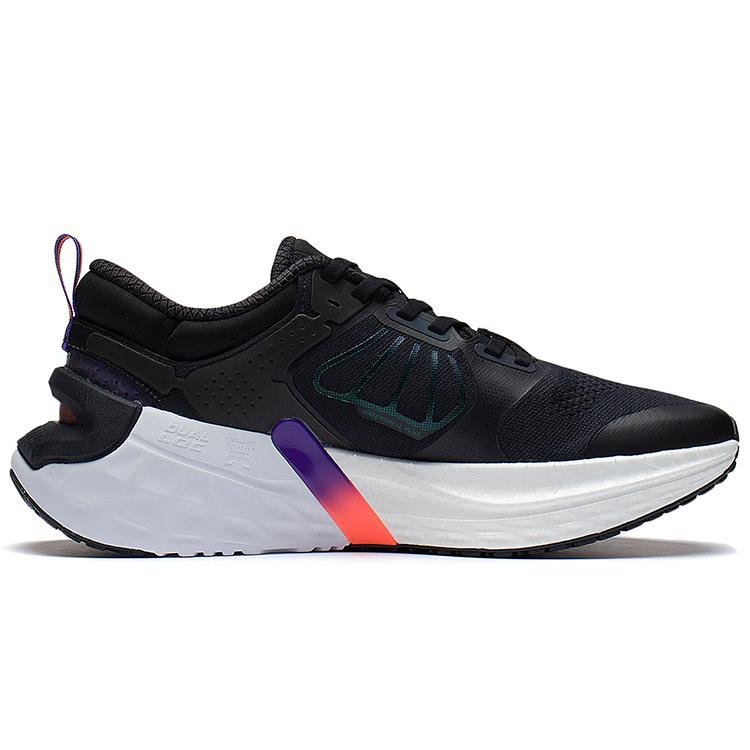 New LiNing Furious Rider 6.0 Slip Resistant Breathable Support Rebound Low Top Running Shoes Men's Black ARZS009-1