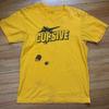 Retro CURSIVE Band Tour Heavy Cotton Yellow All Size T Shirt TT203 Unisex T-Shirt