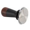 Kaffee Tamper Federbelastet Edelstahl Walnuss Kaffeepresswerkzeug für Kaffeezubereitung 58mm /