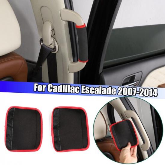 Cloth Car Interior Rear B-Pillar Cover For Cadillac Escalade 2007-2014