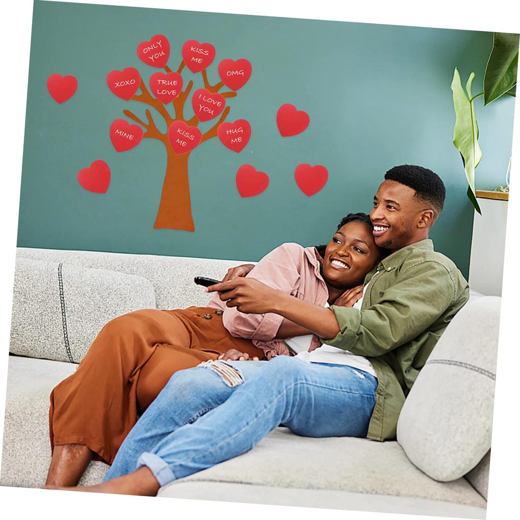 SAFIGLE Heart-Shaped Greeting Cards, 40-Piece Set, 5.9x4.7 Inch, Cardstock Valentine Message Cards, Blank Heart Paper Cutouts, DIY Crafts, Perfect for