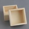 Scatola di immagazzinaggio primaria in legno, quadrata rustica, versatile, mini, articoli vari, scatole per gioielli, articoli per la casa