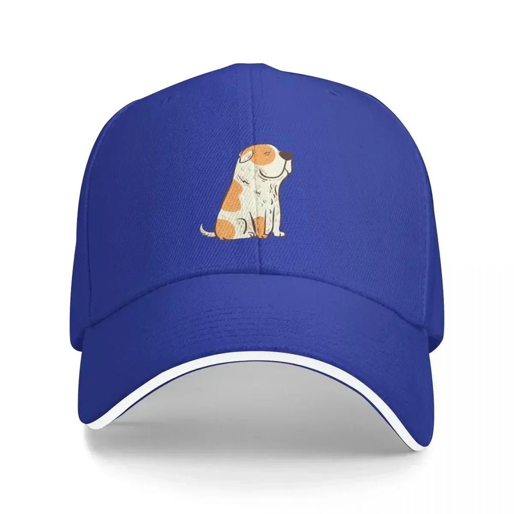 Dog Waiting For Pizza Baseball Cap Luxury Caps Derby Hat Hip Hop Designer Adjustable Hats Man Women's