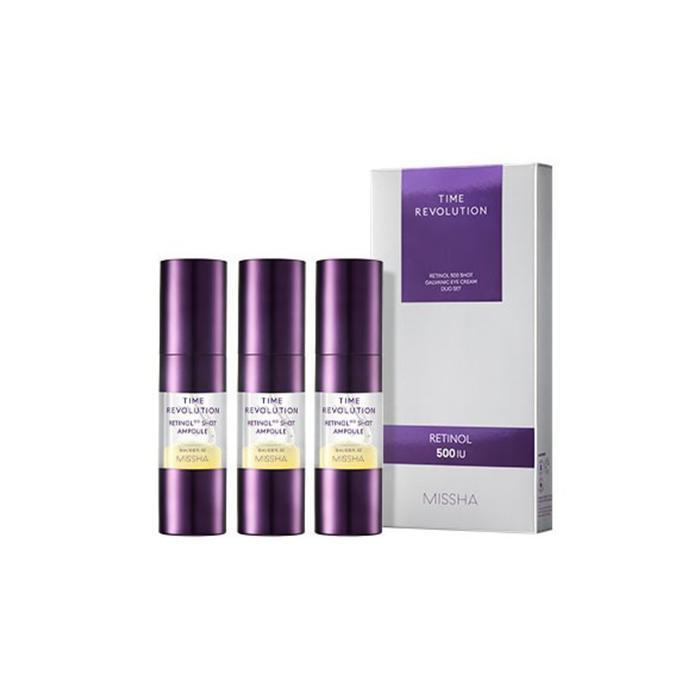 MISSHA Time Revolution Retinol 500 Shot Ампула 10 мл (3 куска)